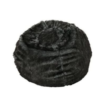 Budget ๐ 3" Leeson Faux Fur Bean Bag - Christopher Knight Home White ๐ 6 Budget ๐ 3" Leeson Faux Fur Bean Bag - Christopher Knight Home White ๐ - Image 4