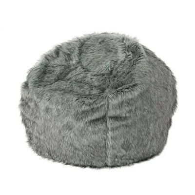 Budget ๐ 3" Leeson Faux Fur Bean Bag - Christopher Knight Home White ๐ 7 Budget ๐ 3" Leeson Faux Fur Bean Bag - Christopher Knight Home White ๐ - Image 5