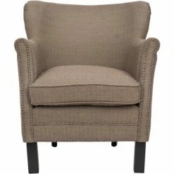 Budget 😀 Jenny Arm Chair w/ Nail Heads - Safavieh 👏 -Living Room Chairs Sales unnamed file 1008