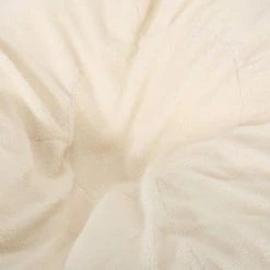 Buy 🧨 5' Newalla Modern Shearling Bean Bag - Christopher Knight Home Cream 🎁 -Living Room Chairs Sales unnamed file 10094