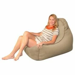 Deals ⌛ Laguna Lounger Bean Bag Chair with Handle - Relax Sacks Blue ✔️ -Living Room Chairs Sales unnamed file 10117