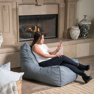 Brand new π 3' Henrietta Bean Bag Chair - Christopher Knight Home Dark Gray β€οΈ 3 Brand new π 3' Henrietta Bean Bag Chair - Christopher Knight Home Dark Gray β€οΈ