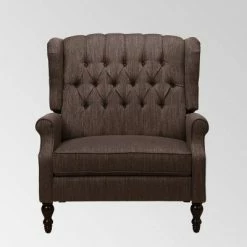 Top 10 🎉 Appaloosa Oversized Wingback Push Back Recliner - Christopher Knight Home Beige 🤩 -Living Room Chairs Sales unnamed file 10173