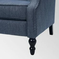 Deals 🛒 Apaloosa Oversized Wingback Press-Back Recliner Navy Blue - Christopher Knight Home 🧨 -Living Room Chairs Sales unnamed file 10193