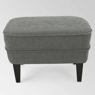 Promo βοΈ Tafton Club Chair and Ottoman - Christopher Knight Home Gray π 4 Promo βοΈ Tafton Club Chair and Ottoman - Christopher Knight Home Gray π - Image 2