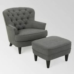 Promo βοΈ Tafton Club Chair and Ottoman - Christopher Knight Home Gray π 16 Promo βοΈ Tafton Club Chair and Ottoman - Christopher Knight Home Gray π -Living Room Chairs Sales unnamed file 10207