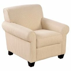 Hot Sale 💯 Wendy Rounded Armchair & Ottoman - Handy Living Red 🎉 -Living Room Chairs Sales unnamed file 10294