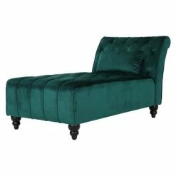Budget 🎉 Rubie New Velvet Chaise Lounge - Christopher Knight Home Gray 🌟 -Living Room Chairs Sales unnamed file 10414