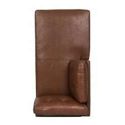Top 10 🌟 Jimes Contemporary Upholstered Chaise Lounge - Christopher Knight Home Dark Brown/silver 👍 -Living Room Chairs Sales unnamed file 10434