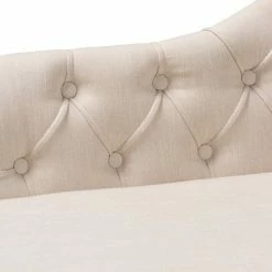 Promo 🎁 Emeline Chaise Beige - Baxton Studio ✔️ -Living Room Chairs Sales unnamed file 10475