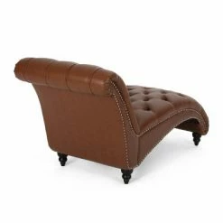 Deals 😍 Varnell Contemporary Button Tufted Chaise Lounge - Christopher Knight Home Dark Brown 🎉 13 Deals 😍 Varnell Contemporary Button Tufted Chaise Lounge - Christopher Knight Home Dark Brown 🎉 -Living Room Chairs Sales unnamed file 10500