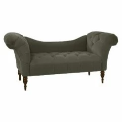 Wholesale 🔔 Button Tufted Chaise Settee Sofa - Threshold™ Velvet Pewter 😉 27 Wholesale 🔔 Button Tufted Chaise Settee Sofa - Threshold™ Velvet Pewter 😉 -Living Room Chairs Sales unnamed file 10538