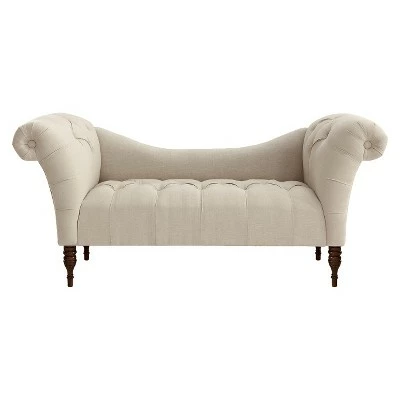 Wholesale 🔔 Button Tufted Chaise Settee Sofa - Threshold™ Velvet Pewter 😉 14 Wholesale 🔔 Button Tufted Chaise Settee Sofa - Threshold™ Velvet Pewter 😉 - Image 12