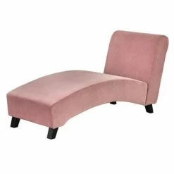 Deals 💯 Genevieve Chaise Lounge - Buylateral Dusty Rose 🧨 -Living Room Chairs Sales unnamed file 10609