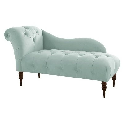 Deals ๐ Custom Upholstered Tufted Chaise - Skyline Furniture Linen Talc ๐ 11 Deals ๐ Custom Upholstered Tufted Chaise - Skyline Furniture Linen Talc ๐ - Image 9