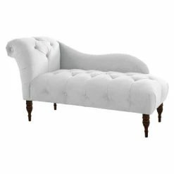 Deals ๐ Custom Upholstered Tufted Chaise - Skyline Furniture Linen Talc ๐ 21 Deals ๐ Custom Upholstered Tufted Chaise - Skyline Furniture Linen Talc ๐ -Living Room Chairs Sales unnamed file 10625