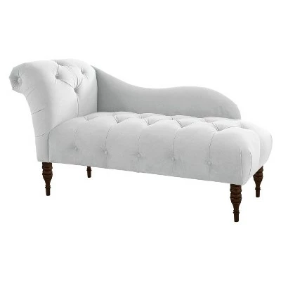 Deals ๐ Custom Upholstered Tufted Chaise - Skyline Furniture Linen Talc ๐ 12 Deals ๐ Custom Upholstered Tufted Chaise - Skyline Furniture Linen Talc ๐ - Image 10