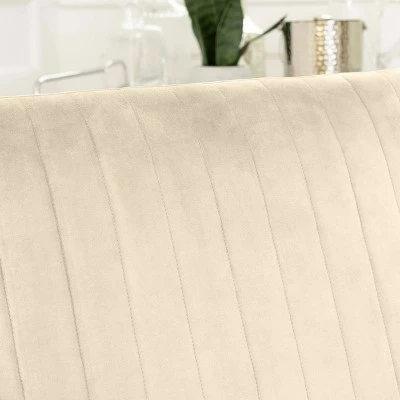 Budget 😍 Raleigh Velvet Arm Chair - Abbyson Living Light Gray 😀 6 Budget 😍 Raleigh Velvet Arm Chair - Abbyson Living Light Gray 😀 - Image 4