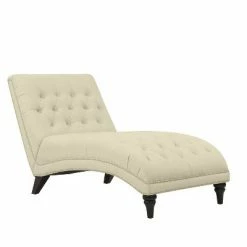 Deals 🔥 Cara Snuggler Chaise - Handy Living Linen Blue 🎁 -Living Room Chairs Sales unnamed file 10677