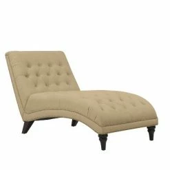Deals 🔥 Cara Snuggler Chaise - Handy Living Linen Blue 🎁 -Living Room Chairs Sales unnamed file 10679