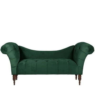 Best deal π Tufted Chaise Lounge - Skyline Furniture Mystere Jade π 3 Best deal π Tufted Chaise Lounge - Skyline Furniture Mystere Jade π