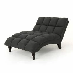 Wholesale 🎁 Kaniel Traditional Tufted Fabric Double Chaise - Christopher Knight Home Dark Gray 🎉 10 Wholesale 🎁 Kaniel Traditional Tufted Fabric Double Chaise - Christopher Knight Home Dark Gray 🎉 -Living Room Chairs Sales unnamed file 10763