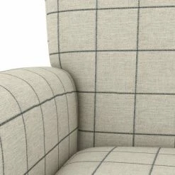 Budget ⌛ Tinsley Modern Rolled Arm Swivel Club Chair Checkered - Handy Living Barley Tan ✔️ 14 Budget ⌛ Tinsley Modern Rolled Arm Swivel Club Chair Checkered - Handy Living Barley Tan ✔️ -Living Room Chairs Sales unnamed file 1077