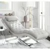 Budget ✔️ Monroe Chaise with Round Pillow - Gray - Safavieh 🤩 -Living Room Chairs Sales unnamed file 10772