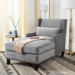 Promo 🎁 Vitali Studded Chaise - Safavieh Sand 🥰