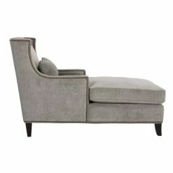 Promo 🎁 Vitali Studded Chaise - Safavieh Sand 🥰 -Living Room Chairs Sales unnamed file 10803