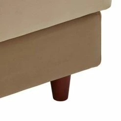 Flash Sale 👏 Gracie Two Toned Dark and Light Functional Chaise with 1 Pillow - Inspire Q Beige 🔔 -Living Room Chairs Sales unnamed file 10826