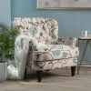Outlet 🤩 Tafton Floral Club Accent Chair - Christopher Knight Home 🎉 -Living Room Chairs Sales unnamed file 10853