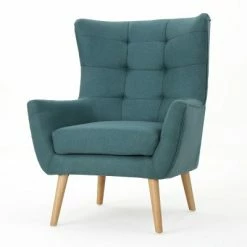 Cheap 🥰 Tamsin Mid-Century Club Chair - Christopher Knight Home Wheat 🛒 -Living Room Chairs Sales unnamed file 10883