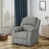 Cheap 🎉 Mozelle Classic Gliding Recliner - Christopher Knight Home Gray Fabric 😍 -Living Room Chairs Sales unnamed file 1092