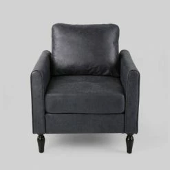New 🔔 Blithewood Contemporary Club Chair - Christopher Knight Home Navy Blue 😀 -Living Room Chairs Sales unnamed file 10925