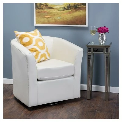 Coupon โ Daymian Faux Leather Swivel Club Chair - Christopher Knight Home Turquoise ๐ฅฐ 3 Coupon โ Daymian Faux Leather Swivel Club Chair - Christopher Knight Home Turquoise ๐ฅฐ