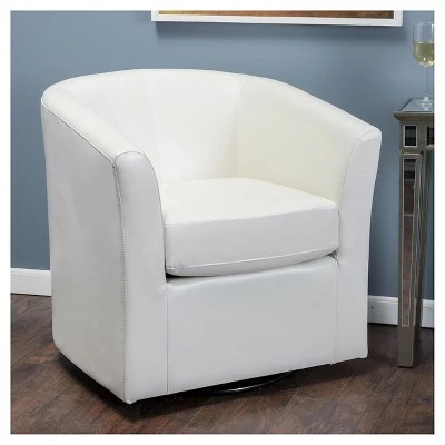 Coupon โ Daymian Faux Leather Swivel Club Chair - Christopher Knight Home Turquoise ๐ฅฐ 4 Coupon โ Daymian Faux Leather Swivel Club Chair - Christopher Knight Home Turquoise ๐ฅฐ - Image 2