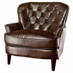 Best reviews of ⭐ Tafton Tufted Club Chair - Christopher Knight Home Navy 🛒 -Living Room Chairs Sales unnamed file 11034