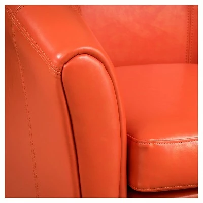 Best reviews of ๐ Napoli Club Chair Orange - Christopher Knight Home ๐ 4 Best reviews of ๐ Napoli Club Chair Orange - Christopher Knight Home ๐ - Image 2