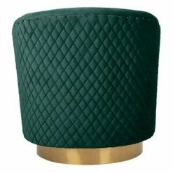 Budget 🥰 Clara Quilted Swivel Tub Chair Emerald - Safavieh 😍 -Living Room Chairs Sales unnamed file 11088