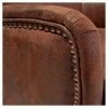 Outlet 🎁 Lorenzo Studded Club Chair Brown - Christopher Knight Home 🎁