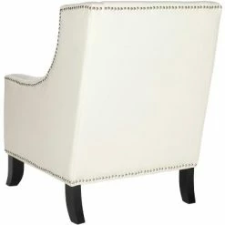 Best reviews of 🔔 Daniel Club Chair Silver Nail Heads - Off-White - Safavieh ✔️ -Living Room Chairs Sales unnamed file 11104