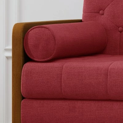 Deals ๐ฅ Frankie Mid Century Modern Club Chair Red - Christopher Knight Home โ 4 Deals ๐ฅ Frankie Mid Century Modern Club Chair Red - Christopher Knight Home โ - Image 2