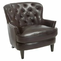 Best reviews of 🔥 Mya Diamond Tufted Club Chair - Christopher Knight Home Dark Gray 🔔 -Living Room Chairs Sales unnamed file 11120