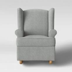 Best reviews of 🎁 Baby Relax Brennan Wingback Convertible Rocker Gray 👍 -Living Room Chairs Sales unnamed file 11132