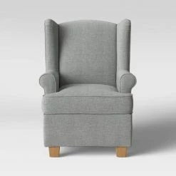 Best reviews of 🎁 Baby Relax Brennan Wingback Convertible Rocker Gray 👍 -Living Room Chairs Sales unnamed file 11139