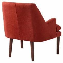 Cheap ✔️ Madison Park Faith Mid-Century Upholstered Accent Chair Sand ⭐ -Living Room Chairs Sales unnamed file 11143