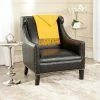 Best reviews of 🥰 Mckinley Club Chair Silver Nail Heads - Antique Black - Safavieh 🎁 -Living Room Chairs Sales unnamed file 11168
