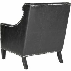 Best reviews of 🥰 Mckinley Club Chair Silver Nail Heads - Antique Black - Safavieh 🎁 -Living Room Chairs Sales unnamed file 11170