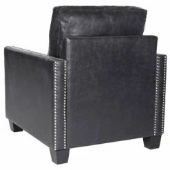 Best deal ✨ Venice Club Chair Black - Safavieh 👍 -Living Room Chairs Sales unnamed file 11180